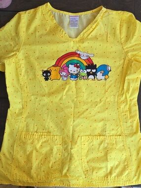 Hello Kitty and Friends Scrub top.